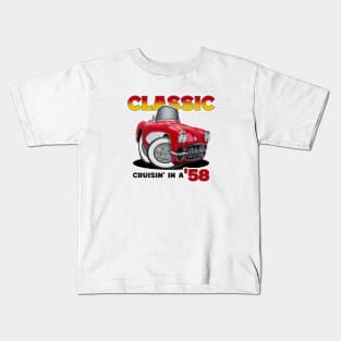 Classic 1958 Corvette Kids T-Shirt